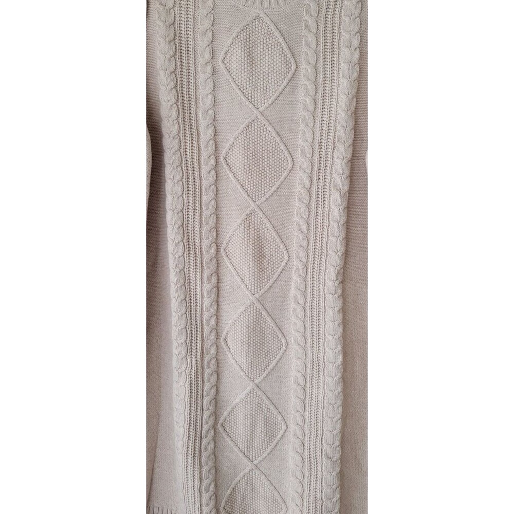 Torrid Cream Cable Knit Sweater Dress 1X 14-16 NWT Cozy Long Sleeve Crew - Picture 5 of 11